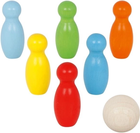 Drvene mini kugle za obaranje GOKI