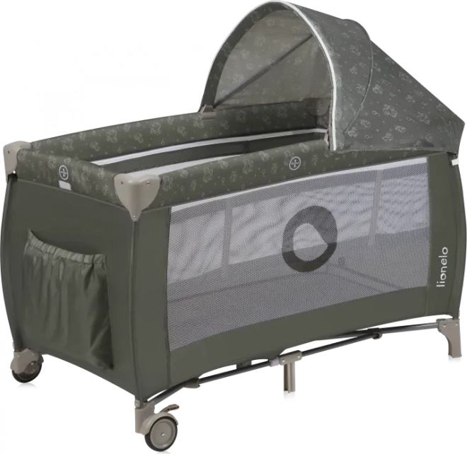 Putni krevetić Lionelo Sven Plus Beige Olive