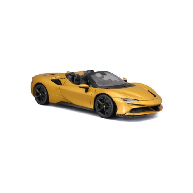 Bburago Ferrari SF90 Spider u mjerilu 1:18 - žuti
