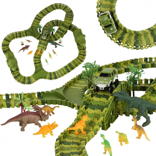 Dinosaurove trkačka sa autima 240 dijelova