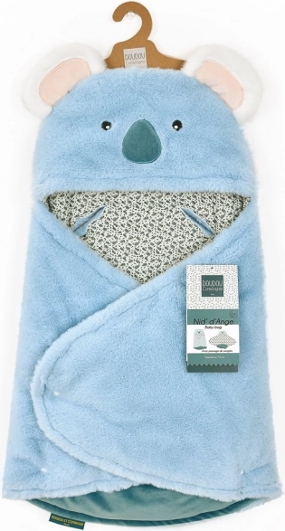 Plišana dekica s kapuljačom Yoca le Koala 70 cm