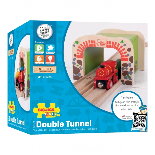 Bigjigs Rail Dvostruki željeznički tunel