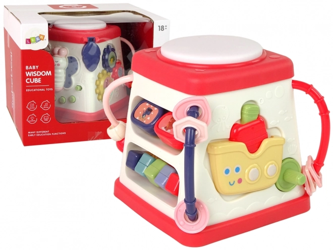 Edukacijska kocka za djecu Happy Melodies Lights Butterfly