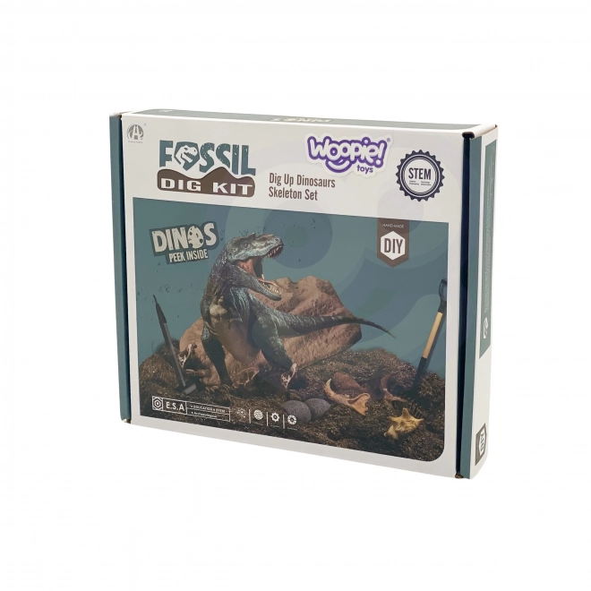 WOOPIE set iskopavanja 6v1 kosturi dinosaura za malog arheologa