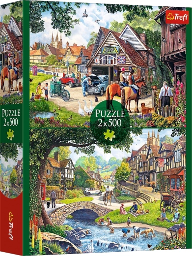 Puzzle 2×500 – Idilični život