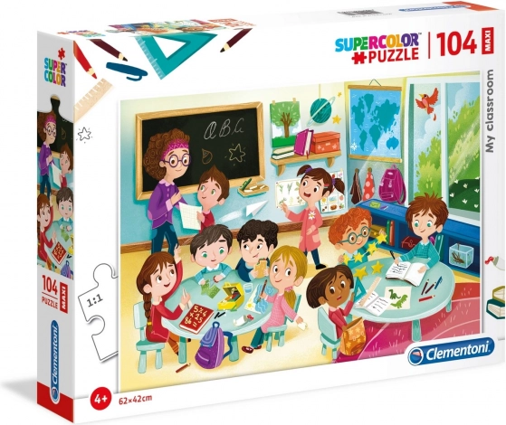 Puzzle maxi 104 dijelova Moj razred CLEMENTONI