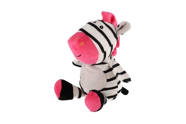Plišana zvečkica Zebra za bebe