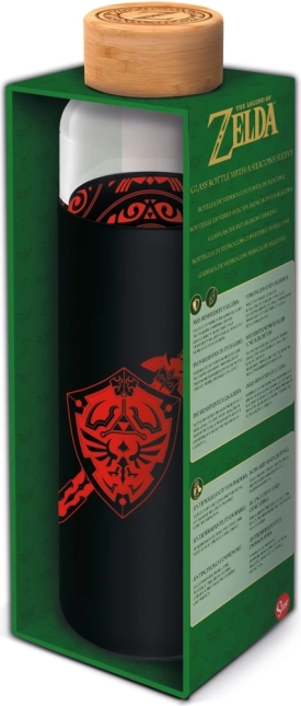 Staklena boca s navlakom 585 ml Zelda