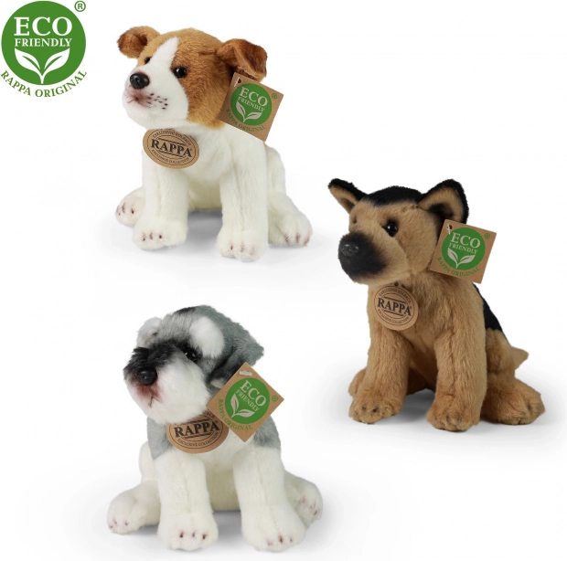 Plišani sjedeći pas 20 cm ECO friendly RAPPA