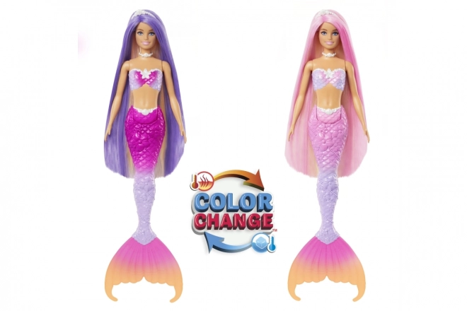 Barbie sirena Malibu mijenja boju