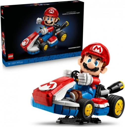 konstruktorski set nintendo super mario – mario u standardnom kartu