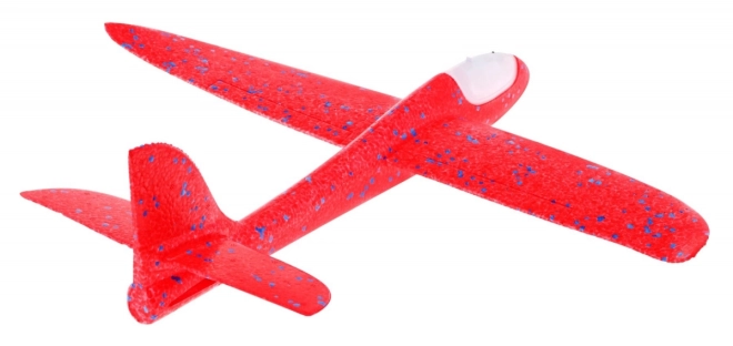 Polistirenski model aviona + pokretni stabilizator + svjetla – Crveni