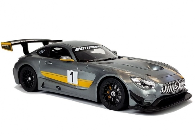 R/C auto Mercedes-AMG GT3 Rastar 1:14 sivo na daljinsko upravljanje