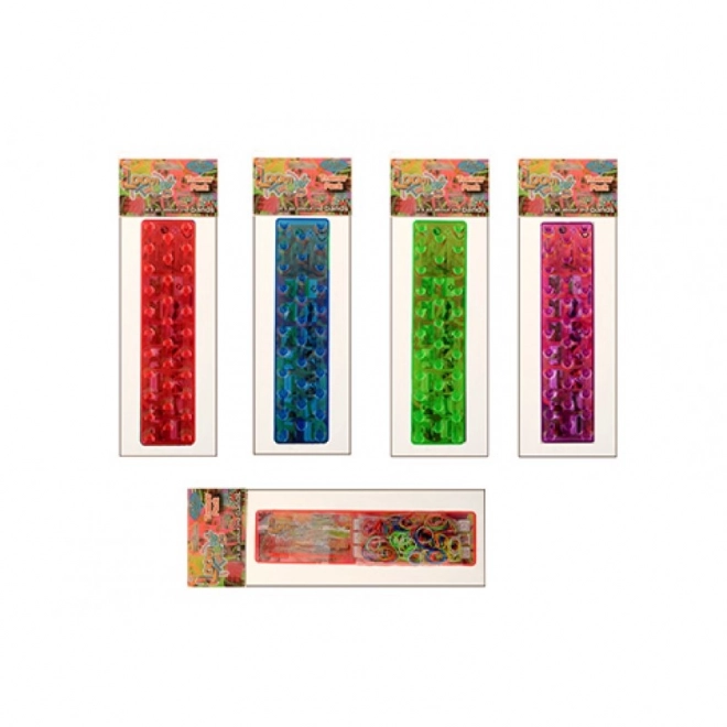 Loom set s 200 šarenih gumica