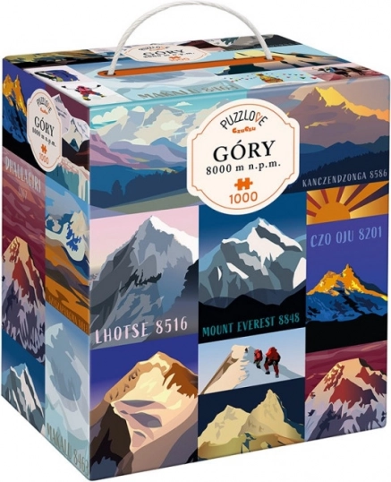 Puzzle od 1000 dijelova Puzzlove - Planine 8000 m n. v.