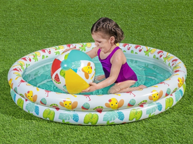 Bestway set bazen loptica prsten bazenčić 122cm