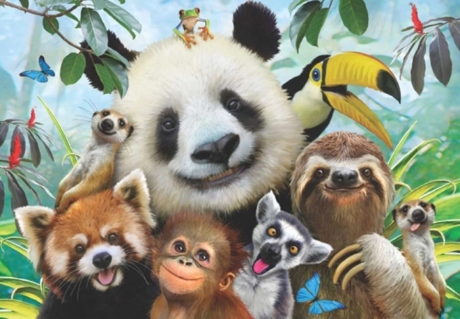 Anatolian puzzle Selfie životinja iz zoološkog vrta 500 dijelova