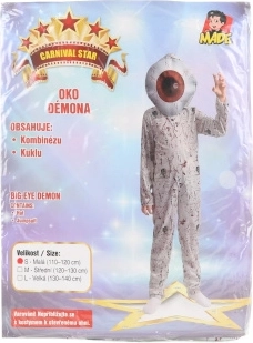 Kostim demonsko oko za dječake 110–120 cm