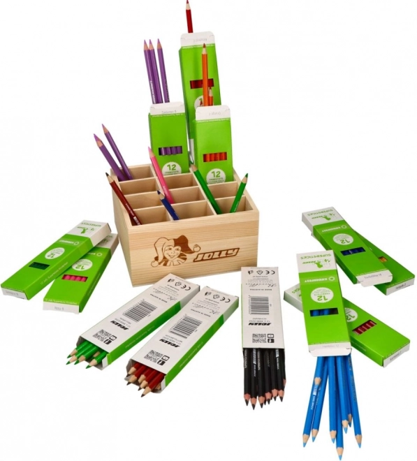 Supersticks Classic Set u Drvenoj Kutiji, 144 kom