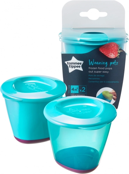 Set obojenih plastičnih posudica