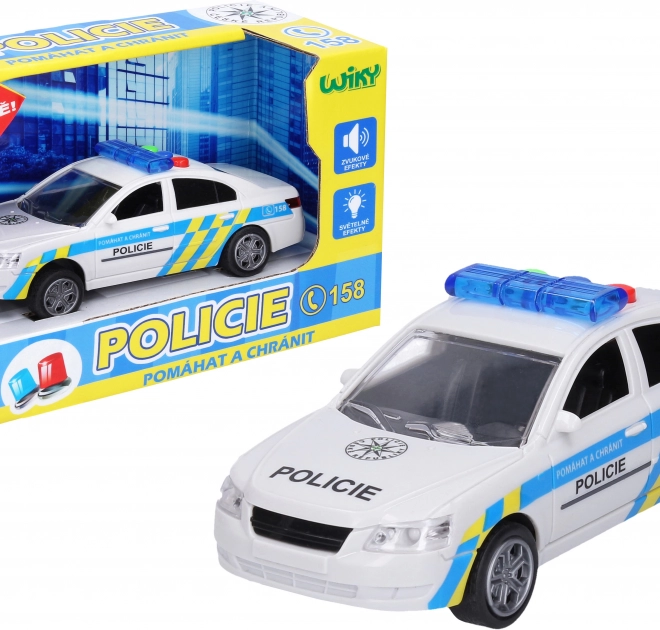 Policijski automobil s efektima