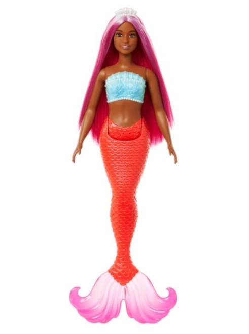 Barbie Čarobna morska sirena - narančasta