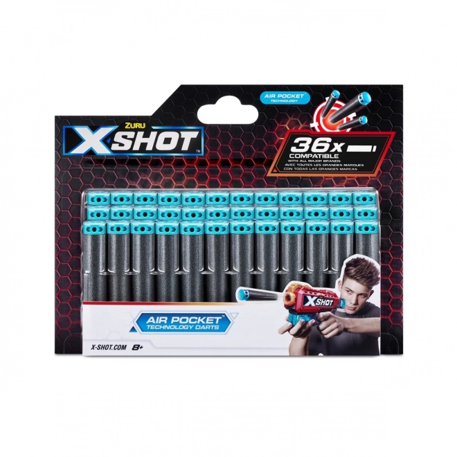 Zamjenski pjenušavi meci X-Shot Air Pocket Technology, 36 kom