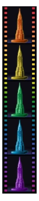 RAVENSBURGER Svjetleća 3D slagalica Noćna edicija Chrysler Building 216 dijelova