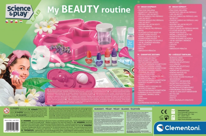 CLEMENTONI Science&Play: Laboratorij Moja kozmetička rutina
