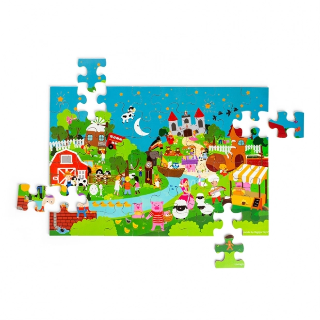 Bigjigs Igračke Puzzle Bajkovita priča