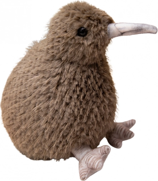 Plišani ptica kiwi tamnosmeđa 21 cm