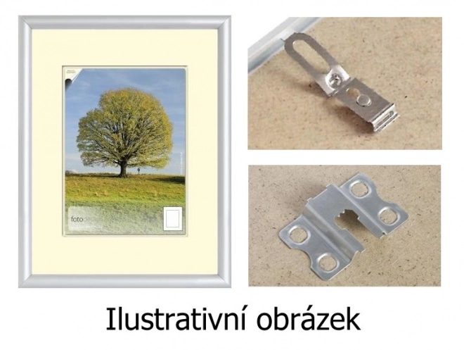 Aluminijski okvir srebrne boje 40x40 cm