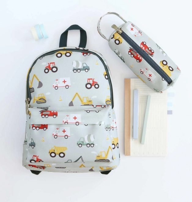 A Little Lovely Company Pouzdro za bojice – Vozila