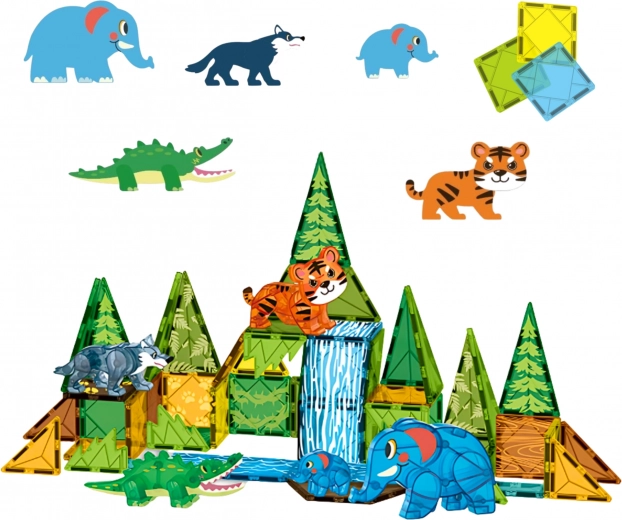 Kreativne građevine s pokretnim slapom