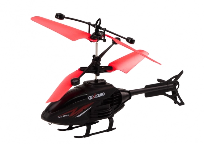 Daljinski upravljani RC helikopter s žiroskopom – crvena