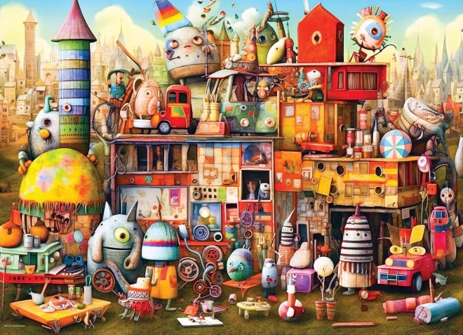 Eurographics puzzle Neuspjele igračke XL 500 dijelova