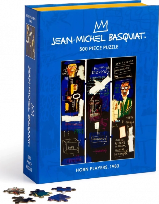 Puzzle Basquiat: svirači roga 500 komada
