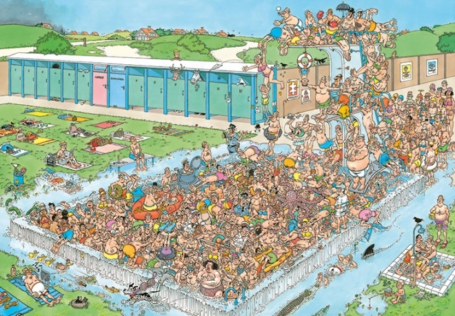 Jumbo puzzle – zabava u bazenu 2000 dijelova