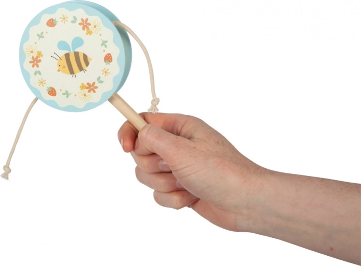 Veseli motiv pčelice i cvijeća