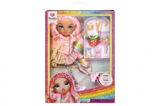 Rainbow High Sparkle & Shine Fashion lutka - Rosetta (Ružičasta)