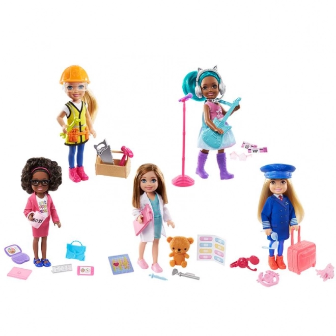 Lutka Barbie Chelsea u različitim zanimanjima