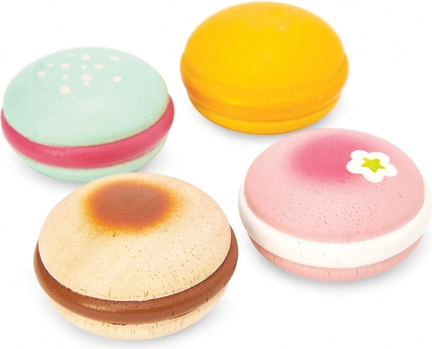 Drvene makrone LE TOY VAN Honeybake – set 4 kom