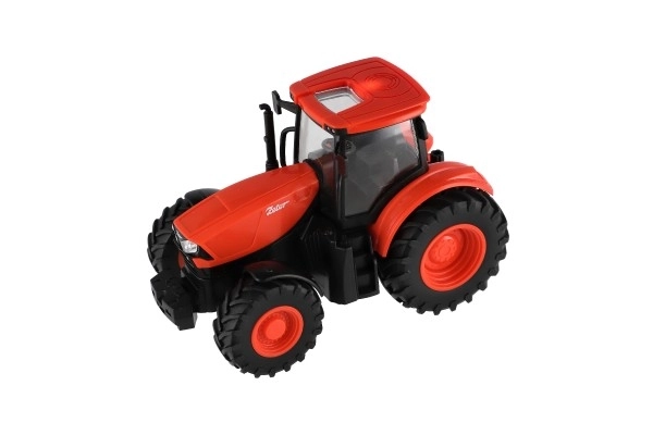 Traktor Zetor RC s prikolicom plast 42cm 2,4GHz punjivi paket + baterija sa zvukom u kutiji