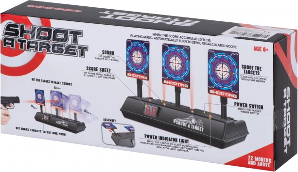 Elektronička meta s tri mjesta