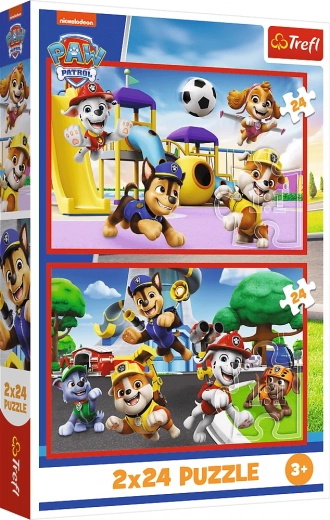 Puzzle 2×24 Pseći dan zabave – PAW PATROL od Trefl