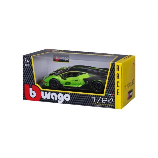 Bburago 1:24 Utrka Lamborghini Essenza SCV12 – Zeleno