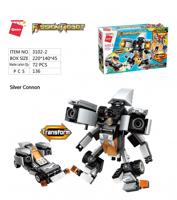 Qman Čuvari jezgre zvijezde - građevinska igračka robotskog vozila