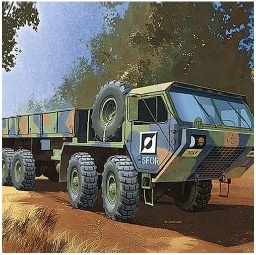 američki M977 8x8 vojni teretni kamion – maketa