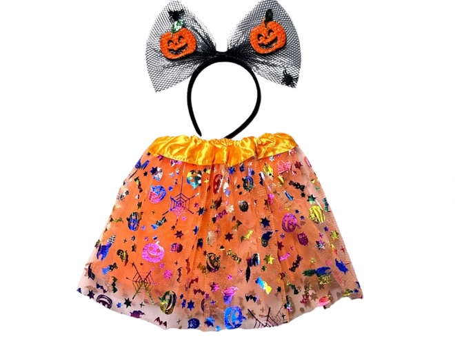 Halloween kostim s trakom za glavu i tutu suknjom