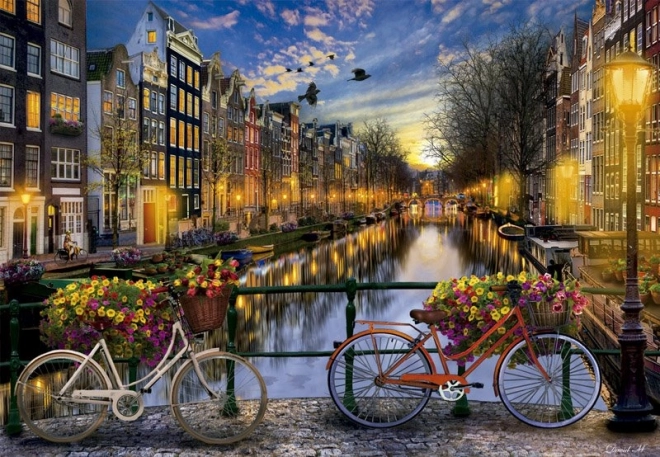EDUCA Puzzle Romantični Amsterdam 2000 dijelova